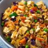 KOREAN  TOFU FRIED RICE